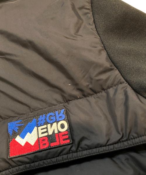 MONCLER GRENOBLE（モンクレール グルノーブル）MONCLER GRENOBLE (モンクレール グルノーブル) CARDIGAN TRICOT ダウンジャケット ブラック サイズ:XLの古着・服飾アイテム