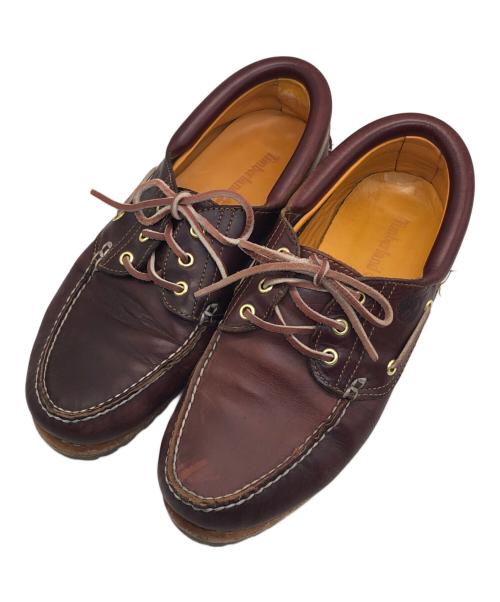 Timberland（ティンバーランド）Timberland (ティンバーランド) オーセンティック スリーアイ クラシック ラグ バーガンディ ブラウン サイズ:27cmの古着・服飾アイテム