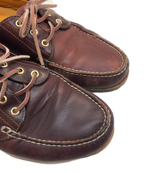 Timberland（ティンバーランド）Timberland (ティンバーランド) オーセンティック スリーアイ クラシック ラグ バーガンディ ブラウン サイズ:27cmの古着・服飾アイテム
