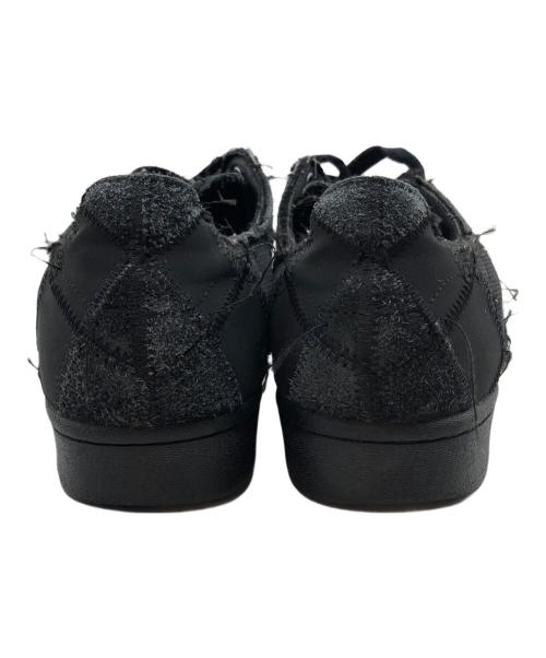 adidas（アディダス）adidas (アディダス) atmos (アトモス) RECOUTURE (リクチュール) SUPER STAR/スーパースター ブラック サイズ:27.5㎝の古着・服飾アイテム