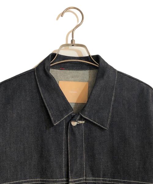 Graphpaper（グラフペーパー）Graphpaper (グラフペーパー) SelvageDenimJacket-RIGID/スリーブデニムジャケットリジッド インディゴ サイズ:２ 未使用品の古着・服飾アイテム