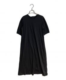 23区（ニジュウサンク）の古着「ALBINIコーコラン タックスリーブ ワンピース」｜ブラック