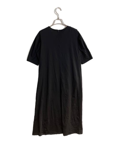 23区（ニジュウサンク）23区 (ニジュウサンク) ALBINIコーコラン タックスリーブ ワンピース ブラック サイズ:38の古着・服飾アイテム