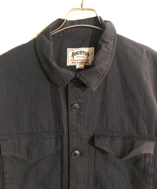 HOUSTON（ヒューストン）HOUSTON (ヒューストン) M-47タイプオールインワン ブラック サイズ:XLの古着・服飾アイテム