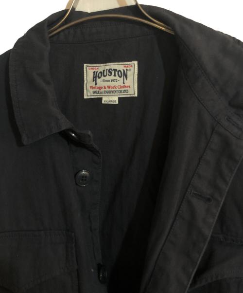 HOUSTON（ヒューストン）HOUSTON (ヒューストン) M-47タイプオールインワン ブラック サイズ:XLの古着・服飾アイテム