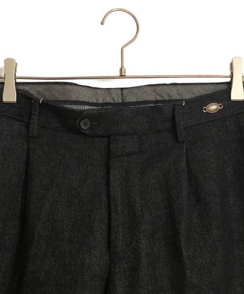TAGLIATORE（タリアトーレ）TAGLIATORE (タリアトーレ) PFVS デニムスラックス ブラック サイズ:50の古着・服飾アイテム