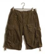 Engineered Garmentsエンジニアドガーメンツ）の古着「BDU 3/4 Shorts Corduroy/ショーツコーデュロイ」｜ベージュ