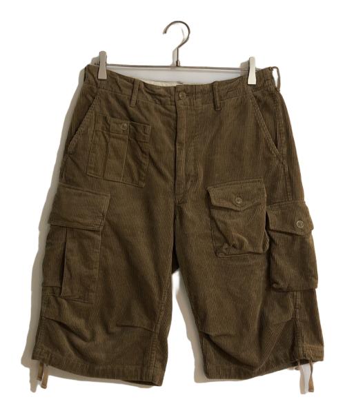 Engineered Garments（エンジニアドガーメンツ）Engineered Garments (エンジニアードガーメンツ) BDU 3/4 Shorts Corduroy/ショーツコーデュロイ ベージュ サイズ:XSの古着・服飾アイテム