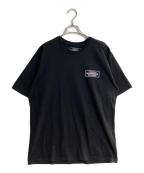 NEIGHBORHOODネイバーフッド）の古着「BAR&SHIELD / C-TEE」｜ブラック