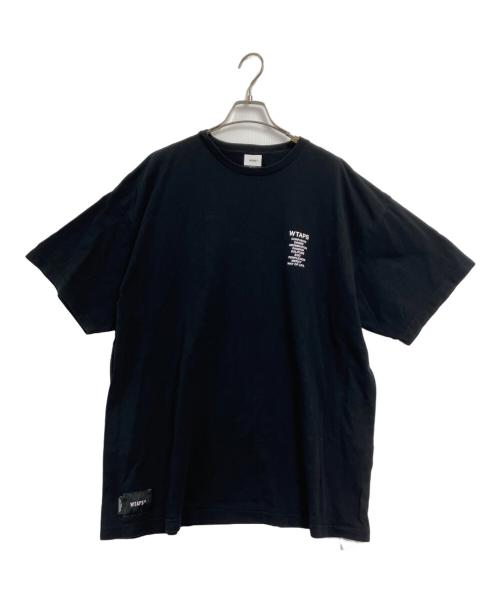 WTAPS（ダブルタップス）WTAPS (ダブルタップス) INGREDIENTS S/S TEE（インディアンズ　S/S　ティー） ブラック サイズ:04の古着・服飾アイテム