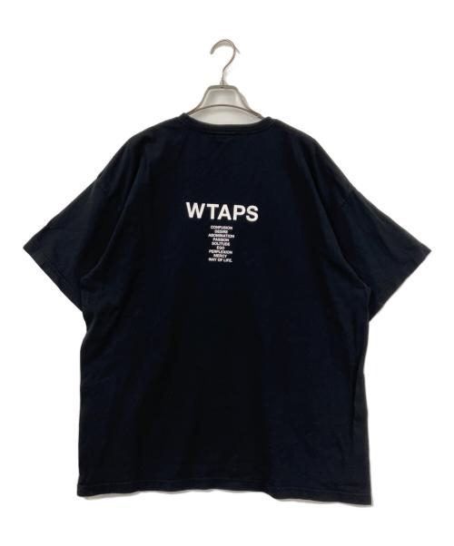 WTAPS（ダブルタップス）WTAPS (ダブルタップス) INGREDIENTS S/S TEE（インディアンズ　S/S　ティー） ブラック サイズ:04の古着・服飾アイテム