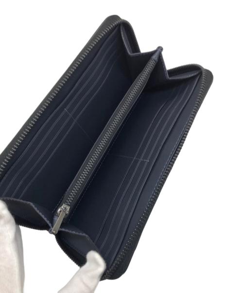 COACH（コーチ）COACH (コーチ) ラウンドファスナー財布 ネイビーの古着・服飾アイテム