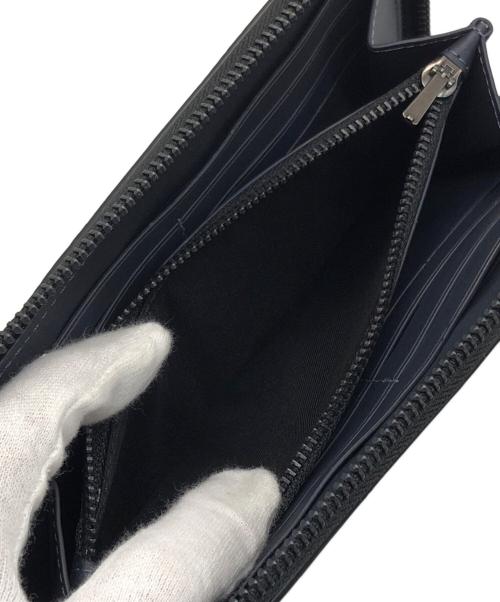 COACH（コーチ）COACH (コーチ) ラウンドファスナー財布 ネイビーの古着・服飾アイテム