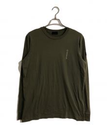 MONCLER（モンクレール）の古着「MAGLIA MANICA LUNGA Tシャツ/マリアマニカルンガティーシャツ」｜グリーン