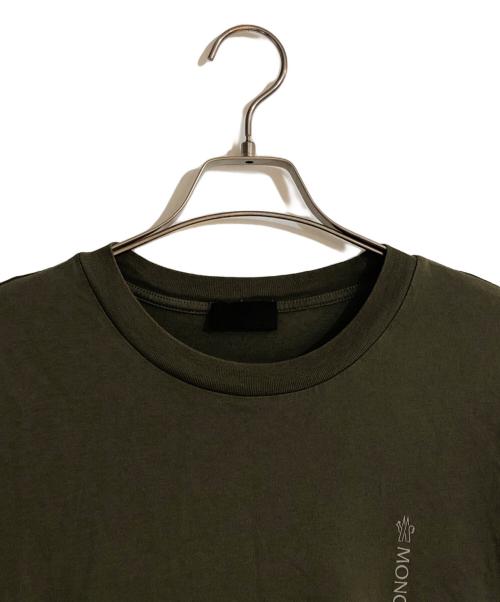 MONCLER（モンクレール）MONCLER (モンクレール) MAGLIA MANICA LUNGA Tシャツ/マリアマニカルンガティーシャツ グリーン サイズ:Lの古着・服飾アイテム