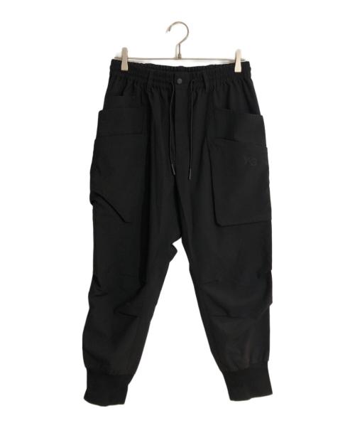 Y-3（ワイスリー）Y-3 (ワイスリー) CLASSIC REFINED WOOL STRETCH CARGO PANTS/クラシックリファインドウールストレッチカーゴパンツ ブラック サイズ:Sの古着・服飾アイテム