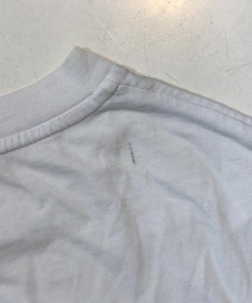 MONCLER（モンクレール）MONCLER (モンクレール) シリコンワッペンTシャツ ホワイト サイズ:Mの古着・服飾アイテム