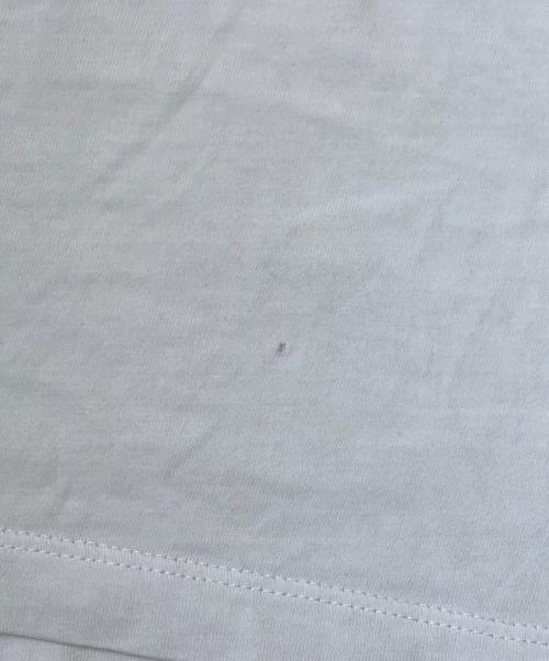 MONCLER（モンクレール）MONCLER (モンクレール) シリコンワッペンTシャツ ホワイト サイズ:Mの古着・服飾アイテム