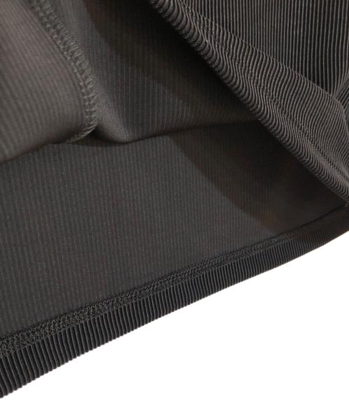 DOUBLE STANDARD（ダブルスタンダード）DOUBLE STANDARD (ダブルスタンダード) コルセットニットシアーカットソー ブラック サイズ:S 未使用品の古着・服飾アイテム