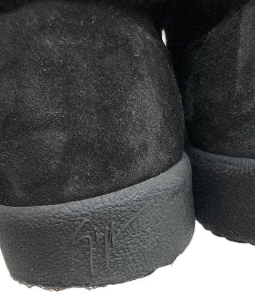 GIUSEPPE ZANOTTI（ジュゼッペザノッティ）GIUSEPPE ZANOTTI (ジュゼッペザノッティ) ムートンスニーカー ブラック サイズ:37の古着・服飾アイテム