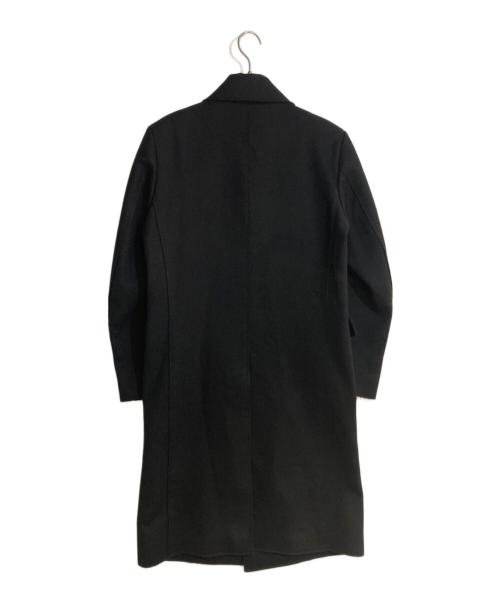 DIESEL（ディーゼル）DIESEL (ディーゼル) ウールロングコート ブラック サイズ:Sの古着・服飾アイテム
