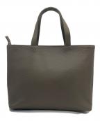 HushTugハッシュタグ）の古着「レザーハンドバッグ」｜ベージュ