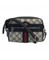 GUCCI（グッチ）の古着「オフィディアGGスプリーム ミニ バッグ」｜ベージュ