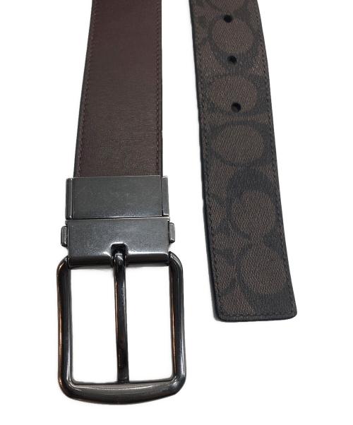 COACH（コーチ）COACH (コーチ) シグネイチャーベルト ブラウンの古着・服飾アイテム