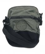 STONE ISLANDストーンアイランド）の古着「ロゴ刺繍ナイロンショルダーバッグ」｜グリーン