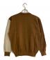 KENZO GOLF (ケンゾー ゴルフ) クルーネック腕刺繍ロゴニット ブラウン サイズ:1：8000円