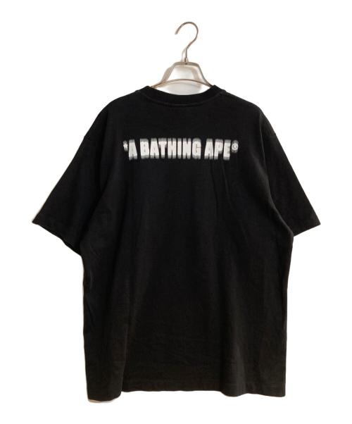 A BATHING APE（アベイシングエイプ）A BATHING APE (アベイシングエイプ) HEAD TEE ブラック サイズ:Mの古着・服飾アイテム