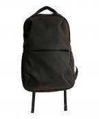 Manhattan Portage BLACK LABELマンハッタンポーテージ ブラックレーベル）の古着「POWELL JR BACKPACK VEG LEATHER」｜ブラック