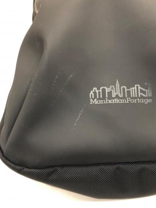 Manhattan Portage BLACK LABEL（マンハッタンポーテージ ブラックレーベル）Manhattan Portage BLACK LABEL (マンハッタンポーテージ ブラックレーベル) POWELL JR BACKPACK VEG LEATHER ブラックの古着・服飾アイテム