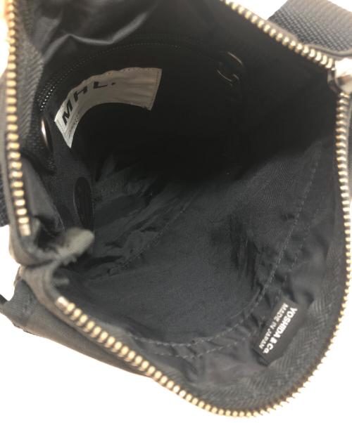 MHL（エムエイチエル）MHL (エムエイチエル) PORTER (ポーター) TWO STUDS SHOULDER BAG グレーの古着・服飾アイテム
