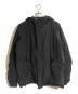BARACUTA（バラクータ）の古着「フード付中綿ジャケット」｜ブラック