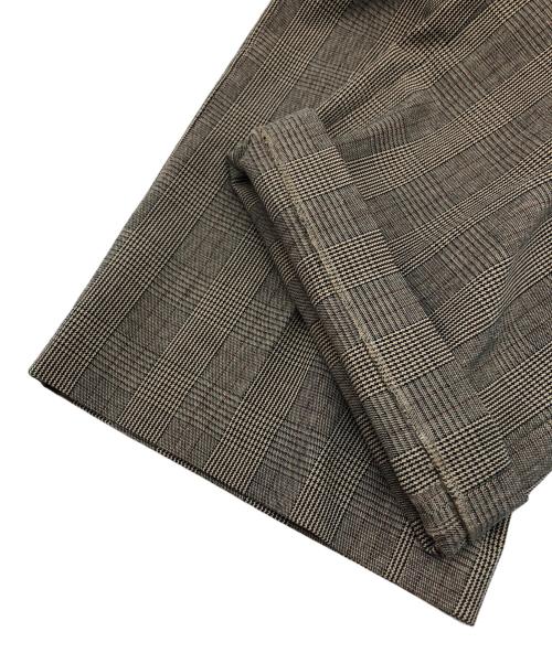 BABYLONE（バビロン）BABYLONE (バビロン) RIOチェックコンビネゾン ブラウン サイズ:FREE 未使用品の古着・服飾アイテム