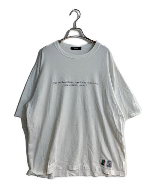 UNDERCOVER（アンダーカバー）UNDERCOVER (アンダーカバー) VITAMIN C S Tee/ビタミン・シー・エス・ティー　プリントTシャツ ホワイト サイズ:3の古着・服飾アイテム