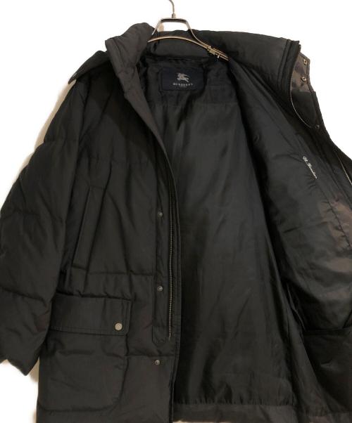 BURBERRY LONDON（バーバリーロンドン）BURBERRY LONDON (バーバリーロンドン) ブルーフロストファーダウンジャケット ブラック サイズ:Lの古着・服飾アイテム