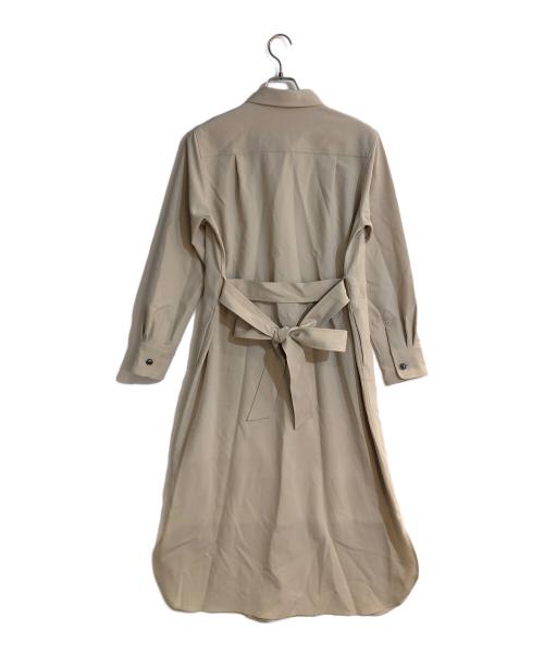 SOEJU（ソージュ）SOEJU (ソージュ) ソフトオックスシャツワンピース ベージュ サイズ:Mの古着・服飾アイテム