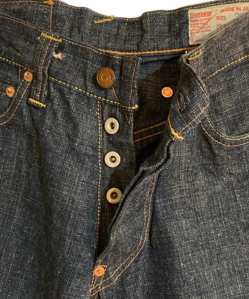 Evisu Jeans（エヴィスジーンズ）Evisu Jeans (エヴィスジーンズ) シンチバックカモメデニムパンツ インディゴ サイズ:W30×L35 未使用品の古着・服飾アイテム