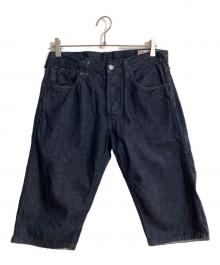 Evisu Jeans（エヴィスジーンズ）の古着「カモメデニムハーフパンツ」｜インディゴ