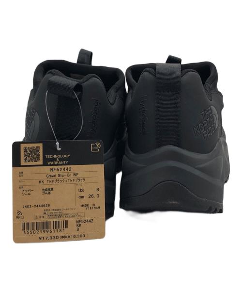 THE NORTH FACE（ザ ノース フェイス）THE NORTH FACE (ザ ノース フェイス) GRAVAL Slip-On WP/グラバルスリッポンウォータープルーフ ブラック サイズ:26.5cm 未使用品の古着・服飾アイテム