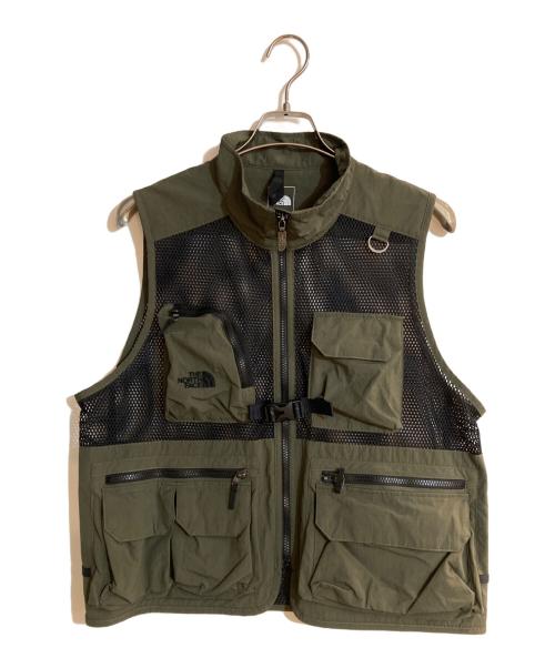 THE NORTH FACE（ザ ノース フェイス）THE NORTH FACE (ザ ノース フェイス) ユーティリティメッシュベスト グリーン サイズ:Mの古着・服飾アイテム