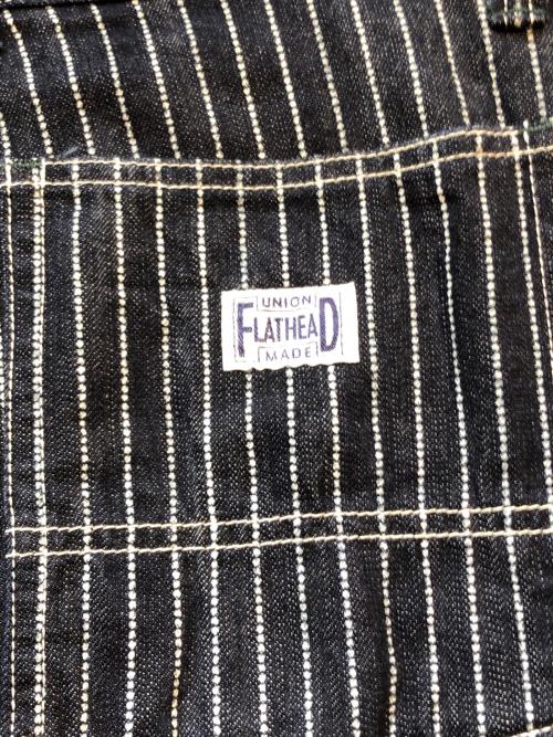 THE FLAT HEAD（ザ・フラットヘッド）THE FLAT HEAD (ザ・フラットヘッド) FN-DP-701 WABASH DOUBLE KNEE PAINTER PANTS／ ウォバッシュデニム ダブルニーペインターパンツ インディゴ サイズ:Mの古着・服飾アイテム