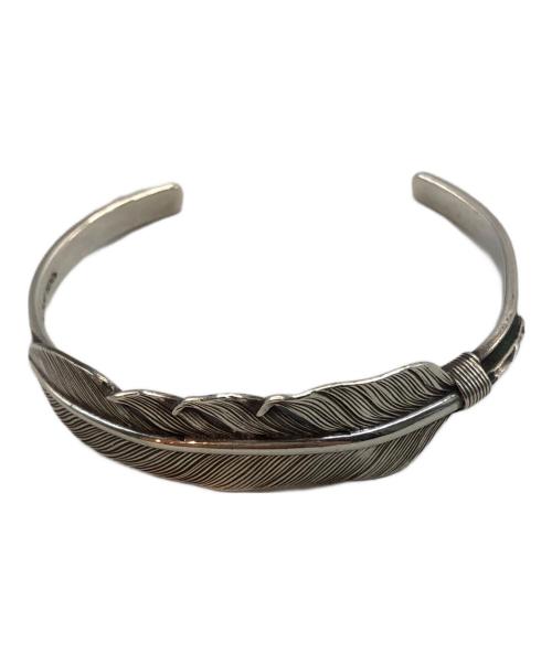 THE FLAT HEAD（ザ・フラットヘッド）THE FLAT HEAD (ザ・フラットヘッド) フェザーバングル シルバーの古着・服飾アイテム