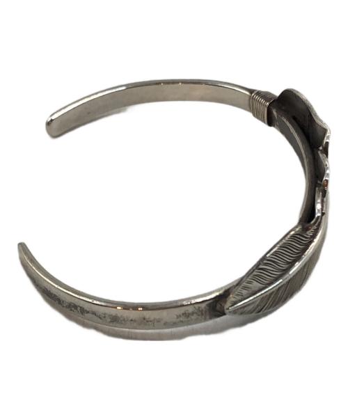 THE FLAT HEAD（ザ・フラットヘッド）THE FLAT HEAD (ザ・フラットヘッド) フェザーバングル シルバーの古着・服飾アイテム