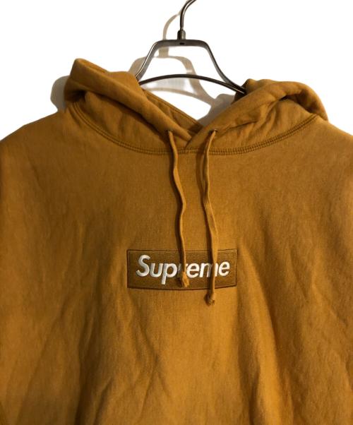 SUPREME（シュプリーム）Supreme (シュプリーム) 21AW Box Logo Hooded Sweatshirt／ボックス ロゴ フーディー スウェットシャツ ライトマスタード サイズ:Ｌの古着・服飾アイテム