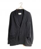 Maison Margielaメゾンマルジェラ）の古着「ノッチドラベルリバーシブルテーラードジャケット」｜ネイビー