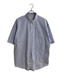 JOURNAL STANDARD（ジャーナルスタンダード）の古着「トーマスメイソン ファットシルエット ボタンダウンシャツ」｜スカイブルー