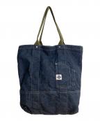 POST O'ALLSポストオーバーオールズ）の古着「デニムトートバッグ」｜インディゴ
